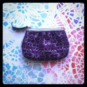 Coach coin purse 💜